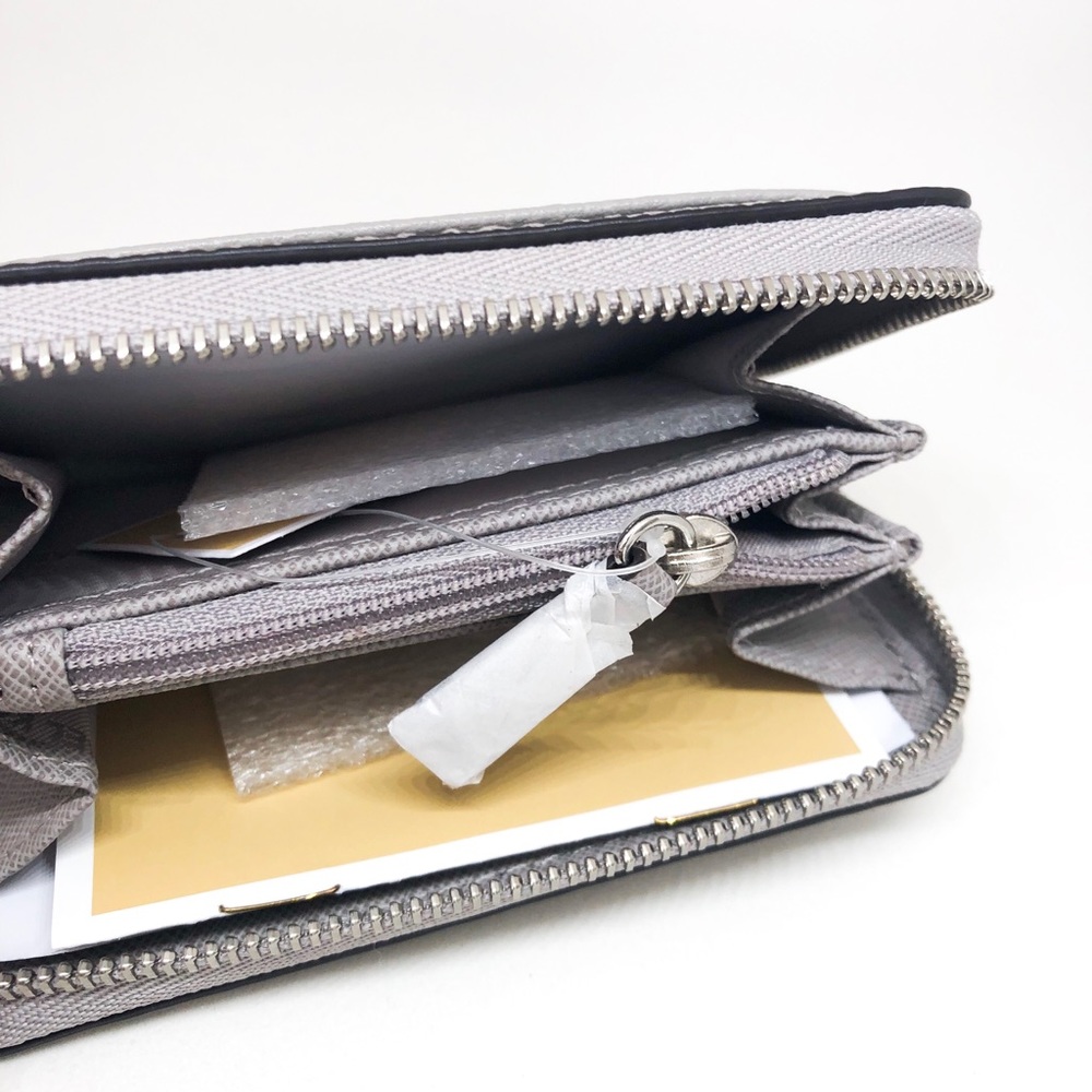 Michael Kors coin card case pearl gray - Picture 2 of 2